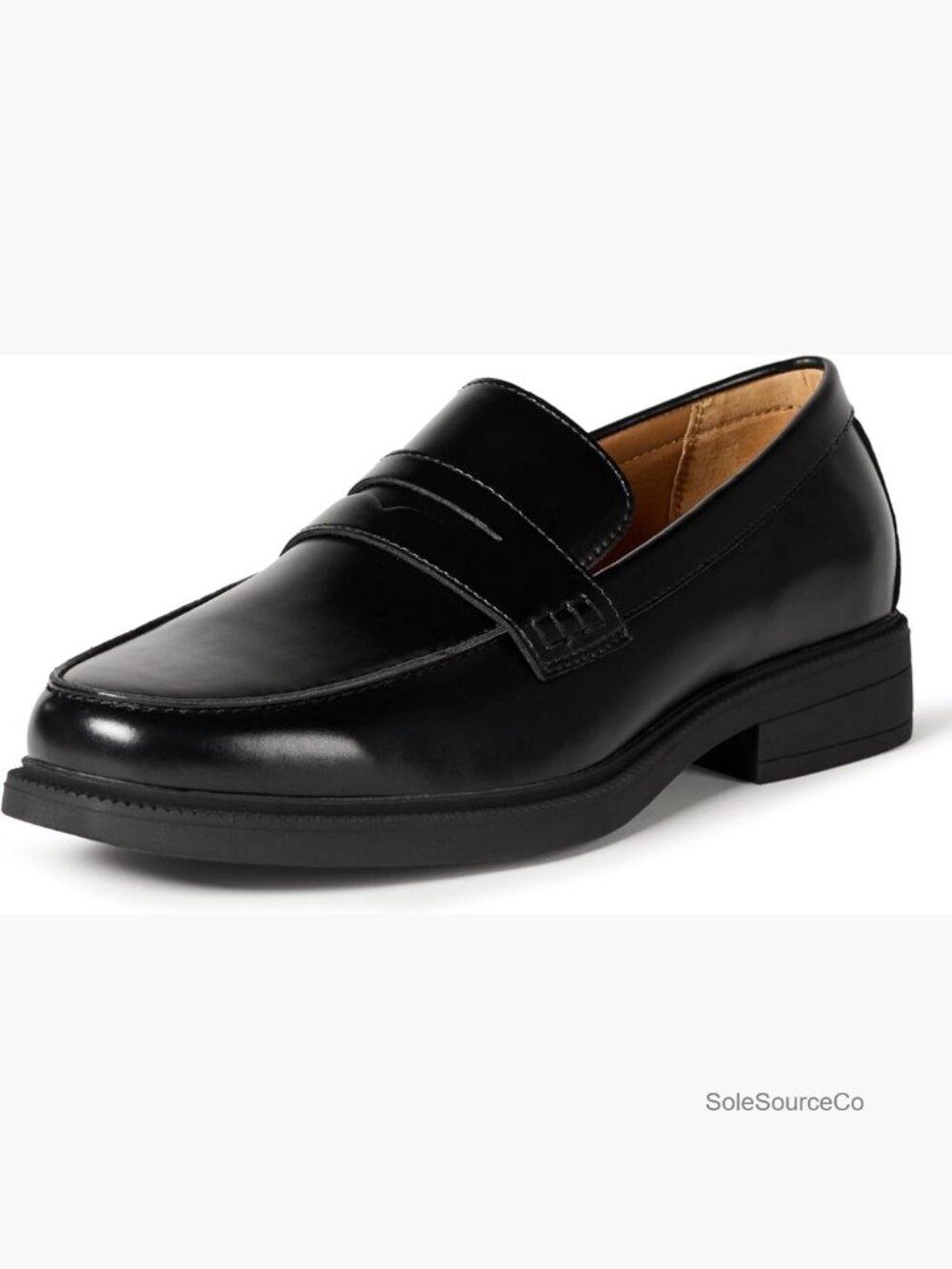 Classic Penny Loafers Dress Shoes Round Toe Memory Foam Loafers